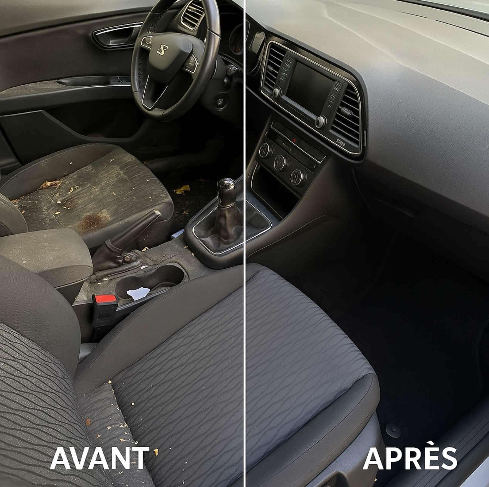 Nettoyage intérieur de véhicule