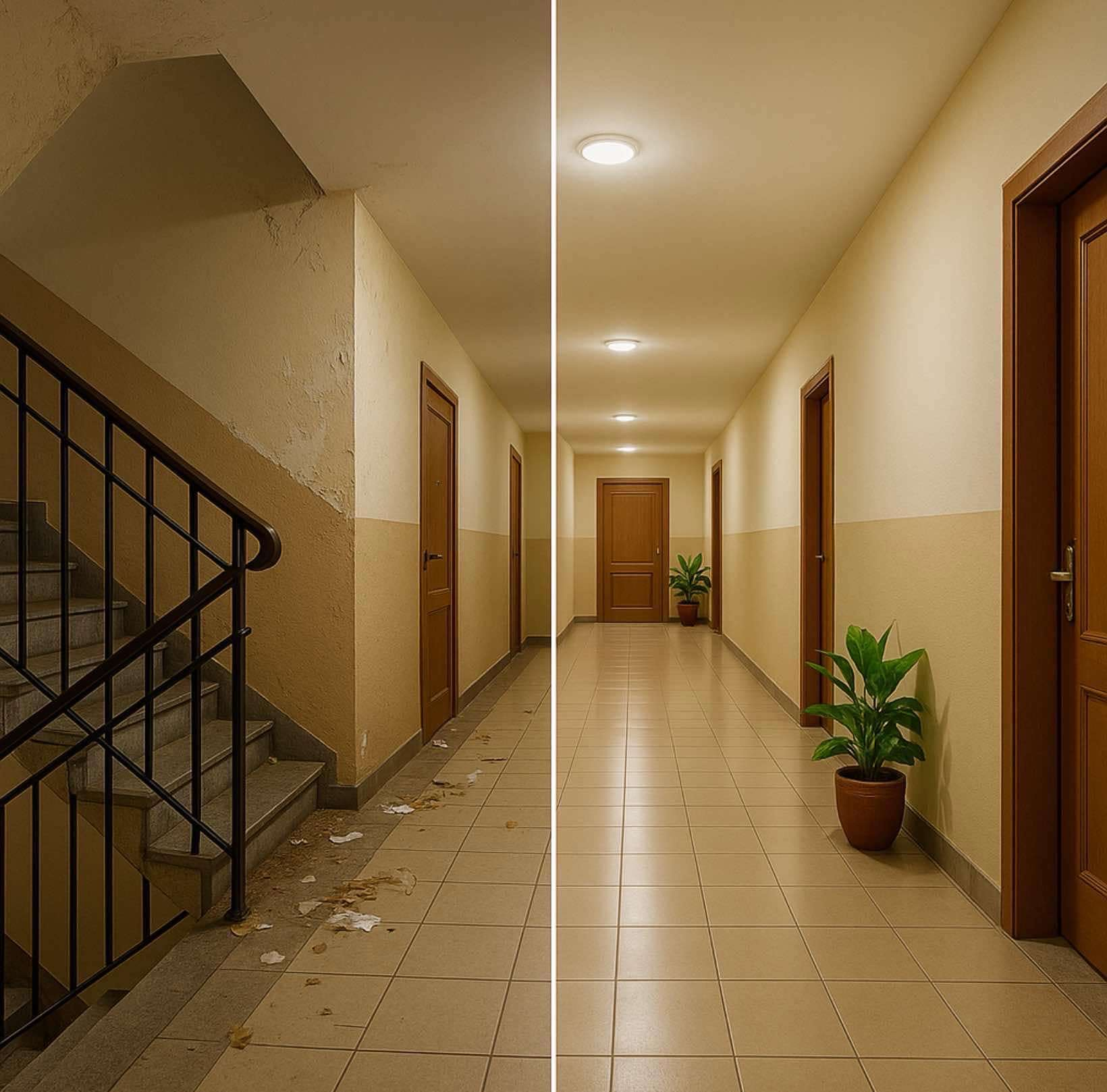 Nettoyage de copropriété